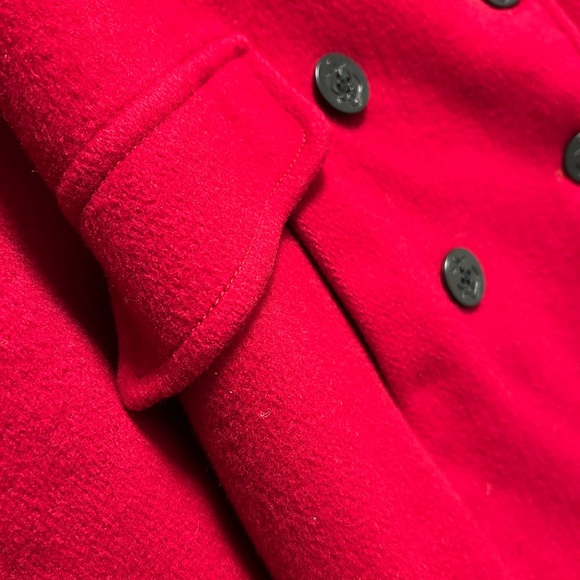 Talbots women double breasted wool coat - Picture 7 of 9